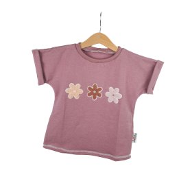 Shirty Blumenlieblinge-Patch altrosa