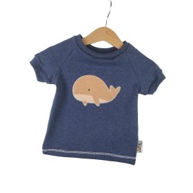 T-Shirt Wal-Patch blau