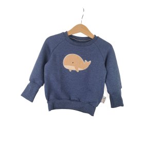 Pullover Wal-Patch blau