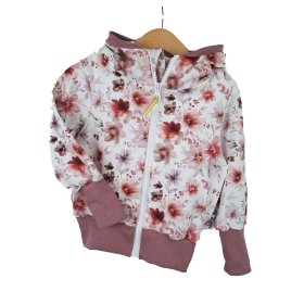 Sweatjacke Blumenmeer