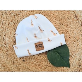Hipster Beanie Feinripp Giraffe