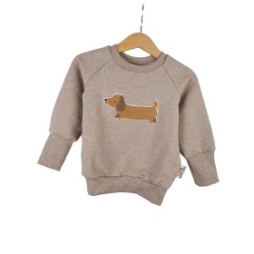 Pullover Dackelliebling-Patch