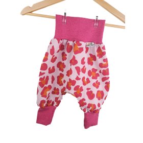 Pumphose Musselin Leo pink