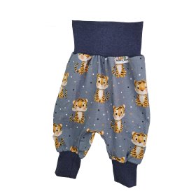 Pumphose Tiger blau