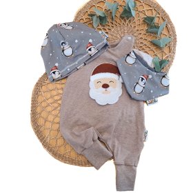 Weihnachtsmann-Patch sand Outfit