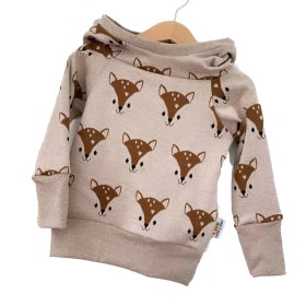 Hoodie Strick Fuchsi