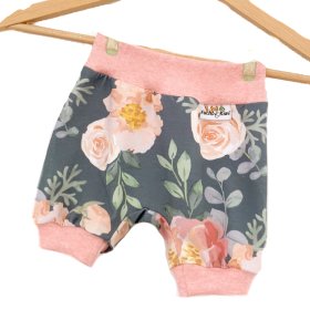 Kurze Hose Rosenzauber Petrol