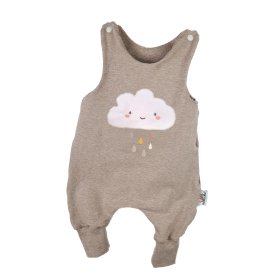 Strampler Wolke-Patch sand