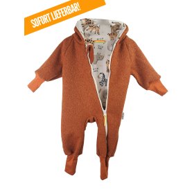 Walkoverall rost mit Wildlife