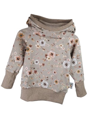Hoodie Blumentraum sand