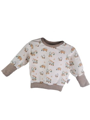 Pullover Coole Baustellenfahrzeuge