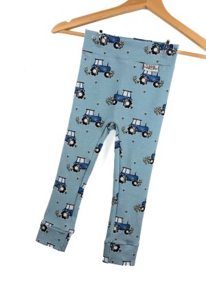 Leggings Traktoren blau
