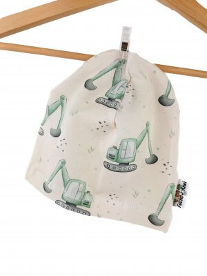 Beanie Bagger creme 44-46 mit Teddyfell