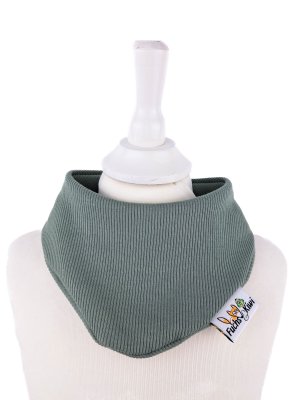 Halstuch Feinripp altmint