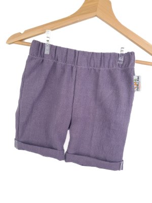 Indi Kurze Shorts Leinen flieder