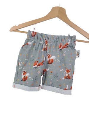 Kurze Shorts Fuchsi grau