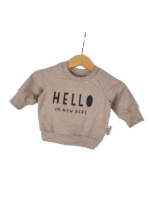 Pullover Hello sand 62/68