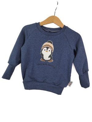 Pullover Pinguin-Patch