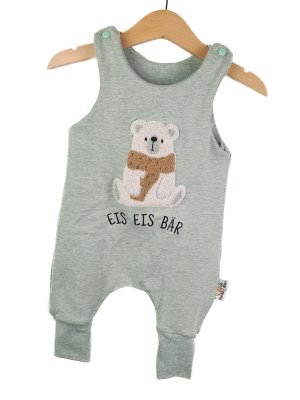 Strampler Eisbär-Patch mint