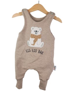 Strampler Eisbär-Patch sand