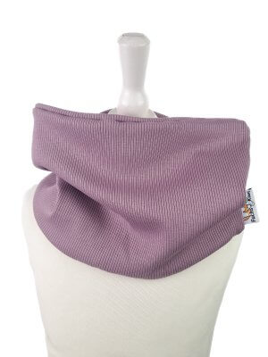 Loop Feinripp mauve