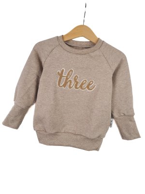 Pullover Three-Patch sand 86/92