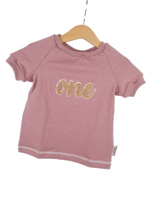 T-Shirt One-Patch rosa