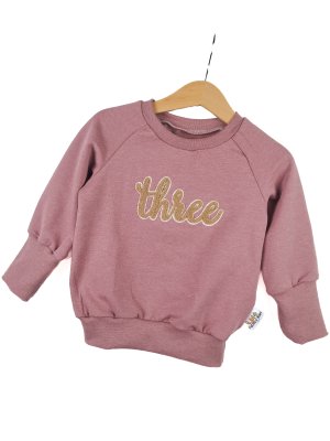 Pullover Three-Patch altrosa 86/92
