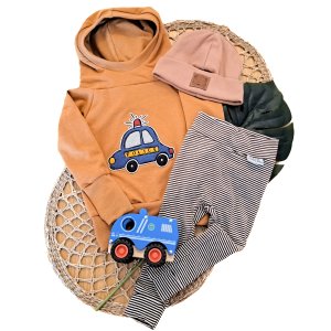 Polizei-Patch senfgelb Outfit