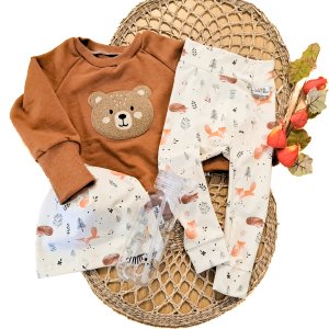 Bärchi-Patch rost Outfit