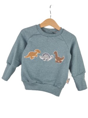Pullover Dinolieblinge-Patch altmint