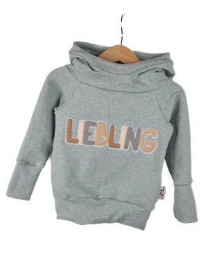 Hoodie Liebling-Patch mint