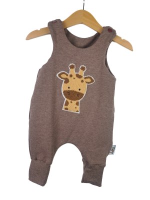 Strampler Giraffenkopf-Patch