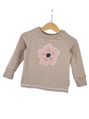 Langarmshirt Blumentraum-Patch sand