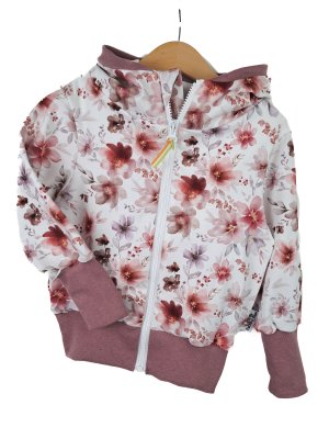 Sweatjacke Blumenmeer