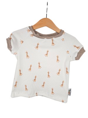 T-Shirt Feinripp Giraffe