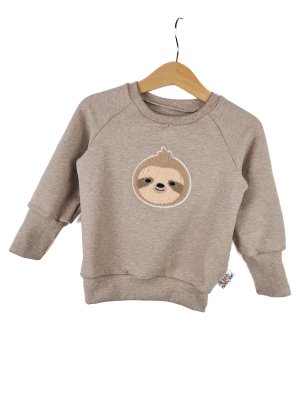 Pullover Faultier-Patch sand