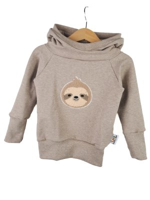 Hoodie Faultier-Patch sand