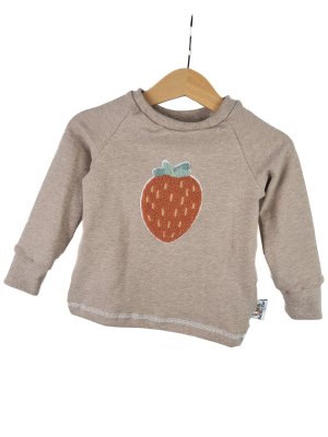 Langarmshirt Erdbeere-Patch sand