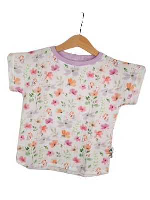 Shirty Musselin Blumen pastell