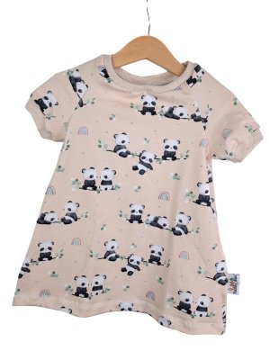 Kurzarmkleid Pandas