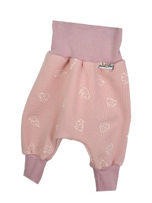 Pumphose Waffel Elefanten rosa