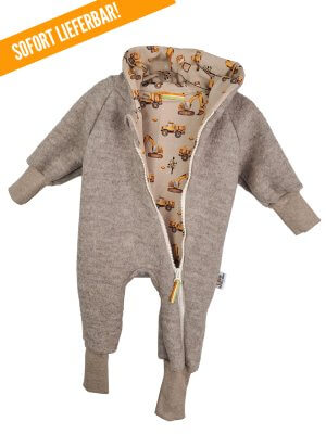 Walkoverall sand meliert mit Baustelle sand