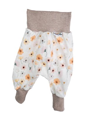 Pumphose Sommerblumen pastell