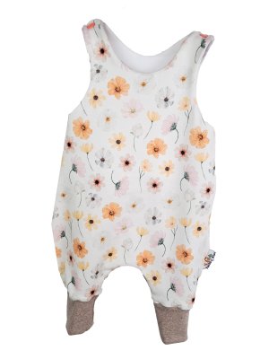 Strampler Sommerblumen pastell