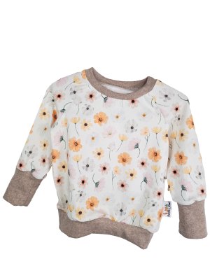 Pullover Sommerblumen pastell