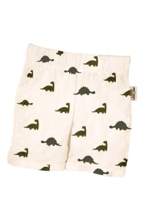 Kurze Shorts Musselin Süße Dinos