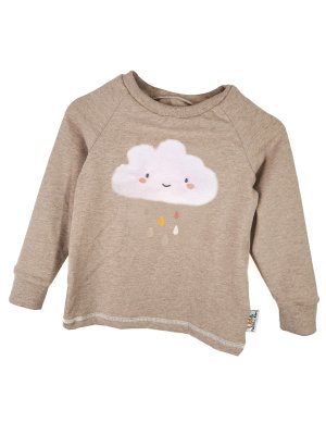 Langarmshirt Wolke-Patch sand