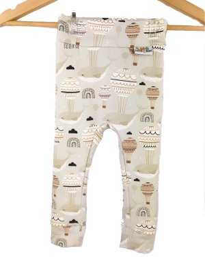 Leggings Flying Whale sand