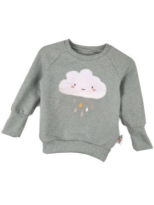 Pullover Wolke-Patch mint